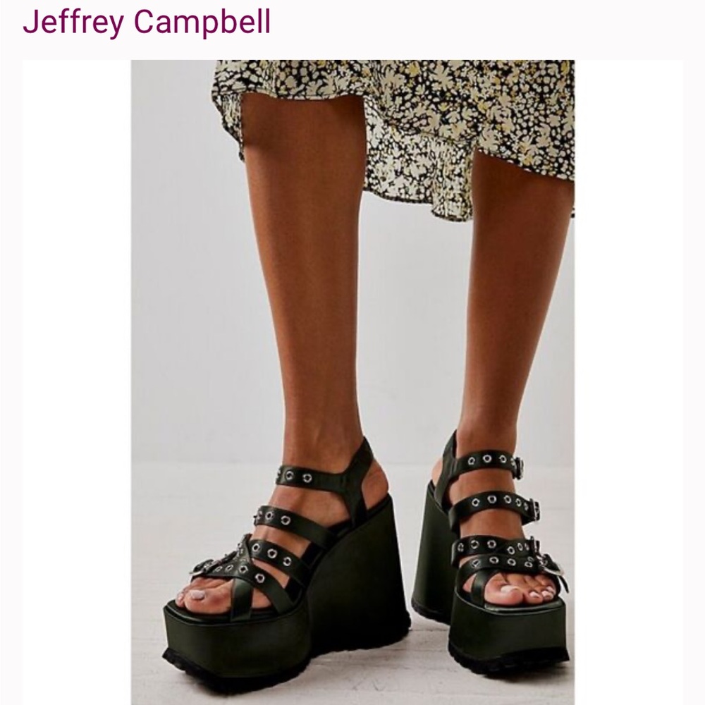 Free People X Jeffrey Campbell Voidoid Cloth sandal